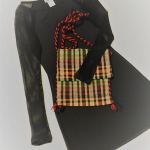 Authentic Romanian cross body bag - ONE OF A KIND